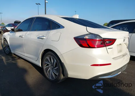2019 Honda Insight Touring from USA, damaged, VIN 19XZE4F98KE020030